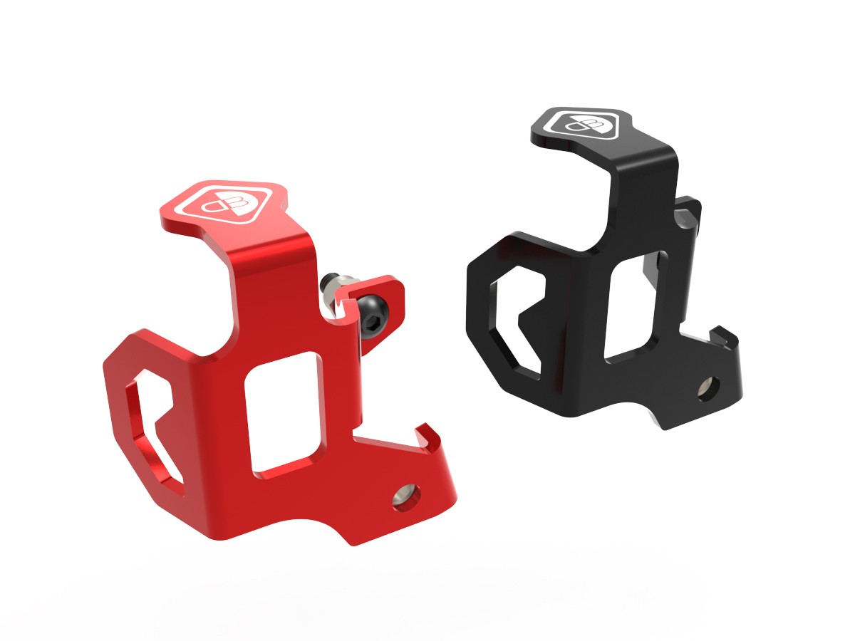 DBK Special Parts (Ducabike) Aluminum Rear Brake Reservoir Protector - Type 4 DBK Special Parts (Ducabike) Aluminum Rear Brake Reservoir Protector - Type 4